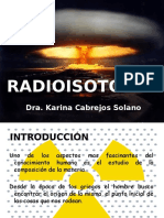 Radioisótopos: tipos de radiación y detección