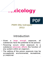 Toxicology: PWM Olly Indrajani 2012