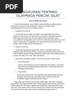 Download Rangkuman Tentang Olahraga Pencak Silat by Muhammad Amin SN343281670 doc pdf