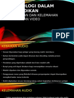 Kebaikan Audio Dan Video