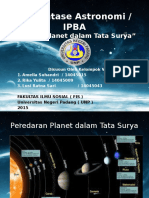 Power Point Astronomi & Planet-Planet Dalam Tata Surya& - ORIGINAL