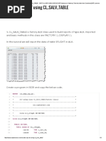 Create OOP ALV Using CL - SALV - TABLE - SAP Fiori, SAP HANA, SAPUI5, SAP Netweaver Gateway Tutorials, Interview Questions - SAP Learners