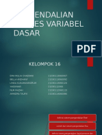 Pengendalian Proses Variabel Dasar