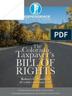 Colorado Taxpayer's Bill of Rights by the Independence Institute