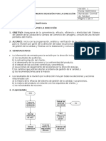 Procedimiento Revision Por La Direccion