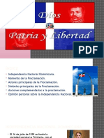 La Independencia Nacional Dominicana