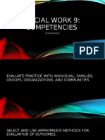 Social Work Competencies 9