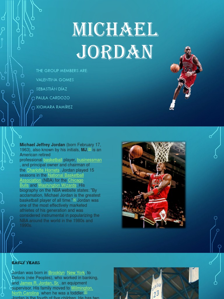 Michael Jordan National Basketball Association Teams Sports Teams