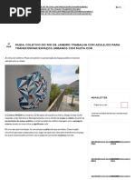 MUDA_ Coletivo Do Rio de Janeiro Trabalha Com Azulejos Para Transformar Espaços Urbanos Com Muita Cor - Follow the Colours