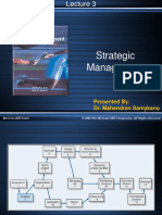 Strategic Management: Presented By: Dr. Mahendran Samykano