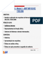 Treinamento 2015 - Módulo 3 - ABNT NBR ISO/IEC 17025:2006