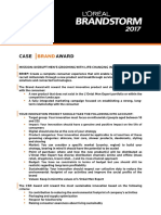 Case Brandstorm 2017 - Brand Award PDF