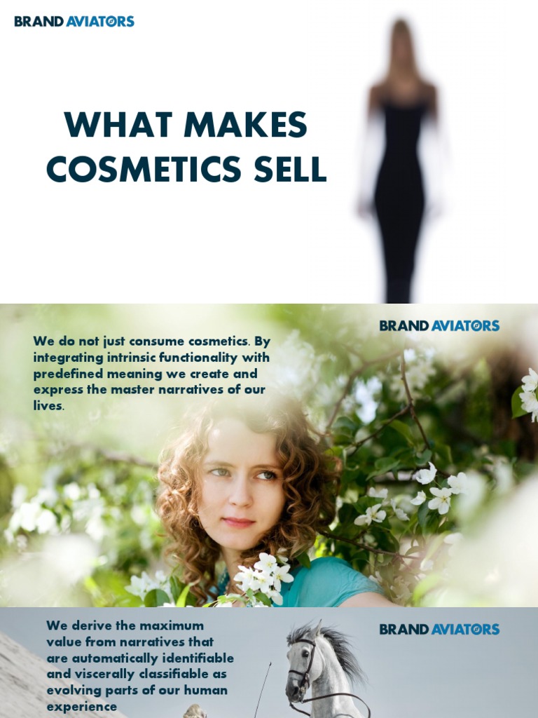 Cosmetics Brand Strategy PDF Brand Motivation