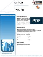 F.T. SILICONA 80 Division Institucional