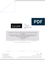 Implementación y Evaluación de Un Modelo de Intervencion Grupal