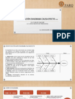 Elaboración de Diagrama Causa-efeecto