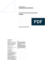 Ashley A. A. Handbook of Commercial Correspondenc