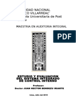 Maestria en Auditoria Integral - 2015