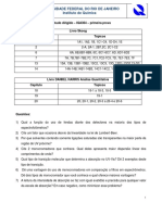 Estudo Dirigido Análise Instrumental