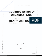 Mintzberg - The Structuring of Organizations PDF