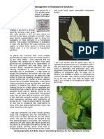 PH Management of Hydroponic Solutions PDF