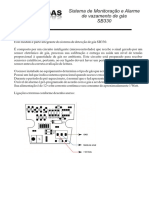 Manual Sistema de Monitoramento e Alarme de Vazamento de Gas Blockgas Sb330