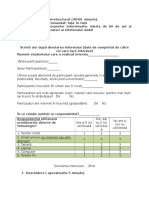 CI - Tema 2 - Ghid - Interviu - Utilizarea - Tehnologiilor - Varstnici