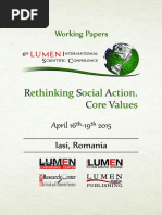 Working Papers Volume LUMEN RSACV 2015 PDF