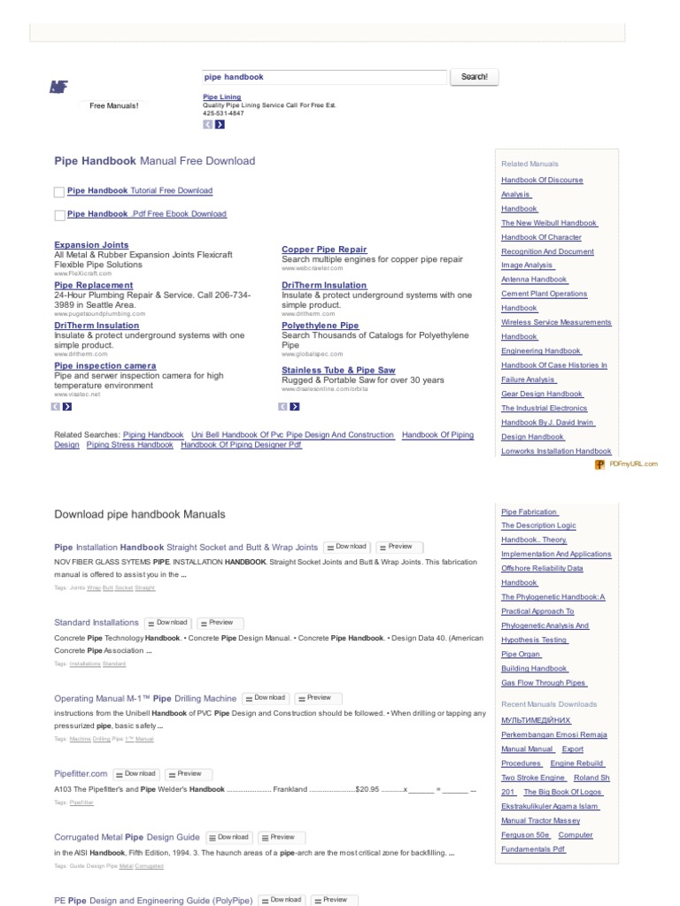 Plumbing manual pdf free download