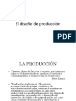 Diseño de producción audiovisual
