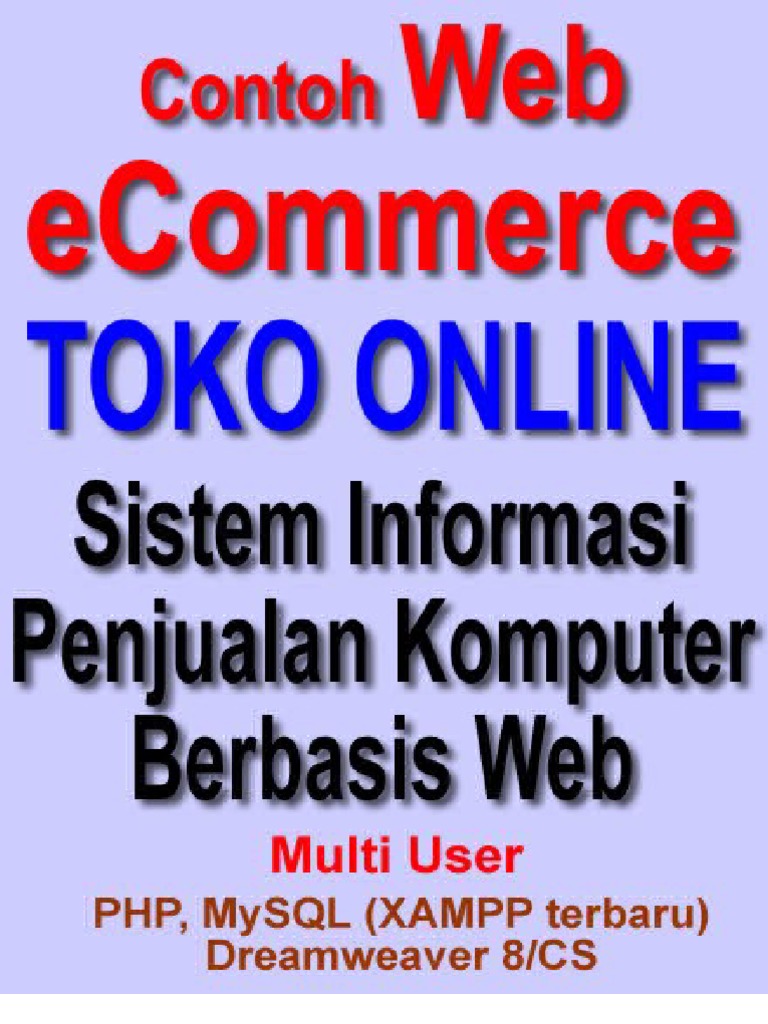 Skripsi Toko Online Desain Dan Analisis Sistem Informasi Penjualan Komputer Berbasis Web