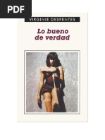 Despentes Virginie - Lo Bueno de Verdad - Doc - 1489835032249 ...