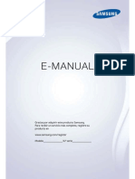 Samsung Slim LED HDTV E-Manual - Spanish PDF