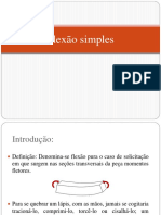 1- Flexão Simples