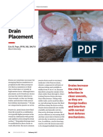 Wound Drain Placement