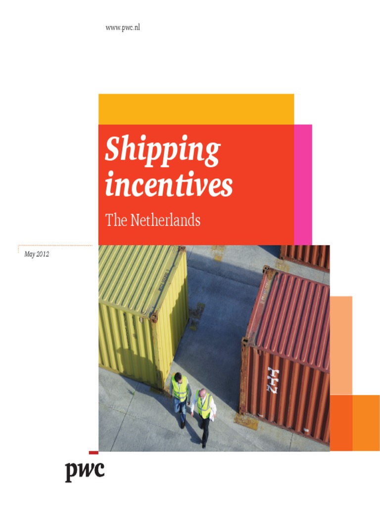 Shipping Incentives PDF Corporate Tax Taxes
