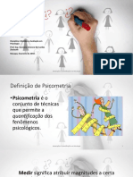 Introdução à Quantificação Psicológica