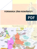 0 Formarea Tarii Romanesti PDF