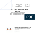 F8L10T LoRa Terminal User Manual V1.1.0