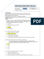 Examen Final de Finanzas Industriales