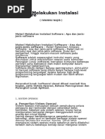 Download Materi Melakukan Instalasi Software by Iwannu Najibbb SN343359949 doc pdf