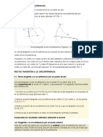 Rectas Tangentes A Circunferencias