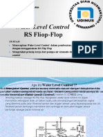 Water Level Control RS Flip Flop