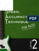 Speed - Accuracy & Technique For Bass Level 2