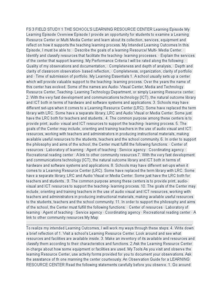 FS 3 | PDF | Educational Technology | Teachers