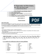 Esperanto en 8 Lecciones PDF