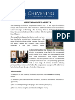 Chevening Scholarships: Who Can Apply?