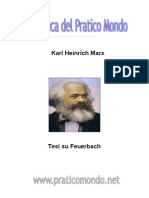 4830402 Karl MarxTesi Su Feuerbachkarl Marx
