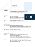 Resume Template 1