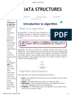 Algorithms - Data Structures